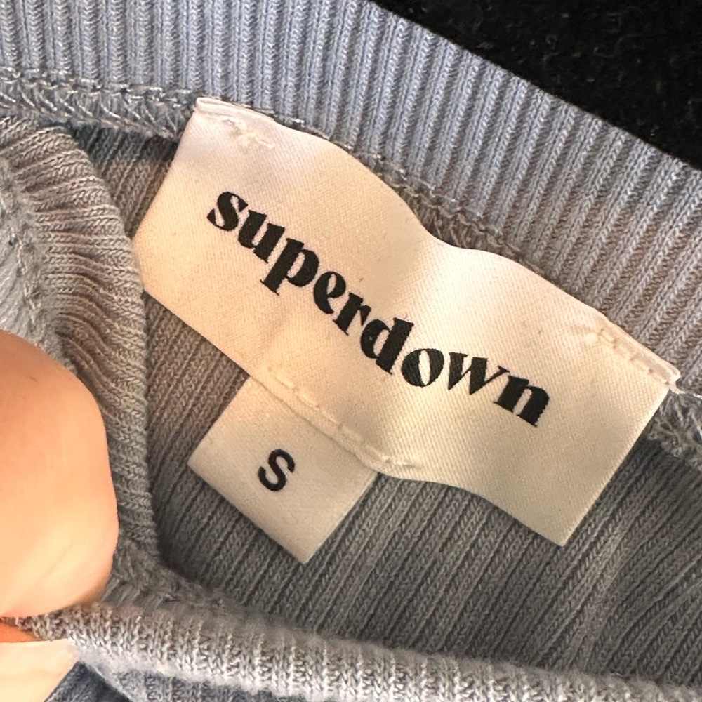 Superdown Lena Midi Set in Dusty Blue size Small - Picture 8 of 15